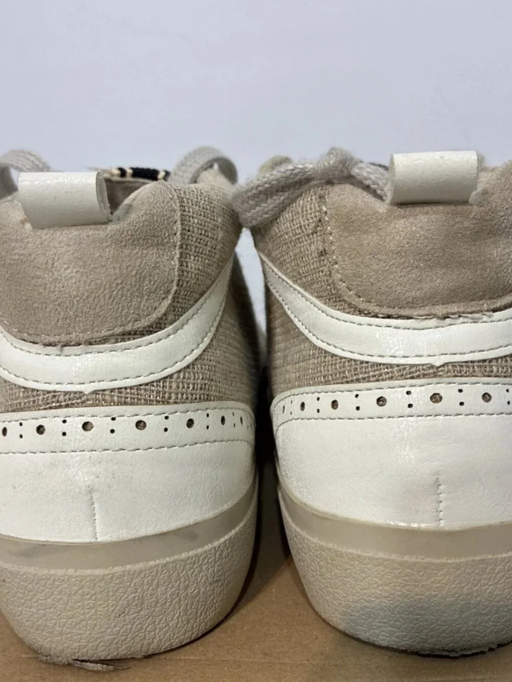Shu Shop Paulina Beige Black Star Mid Top Sneakers Women’s Size 9